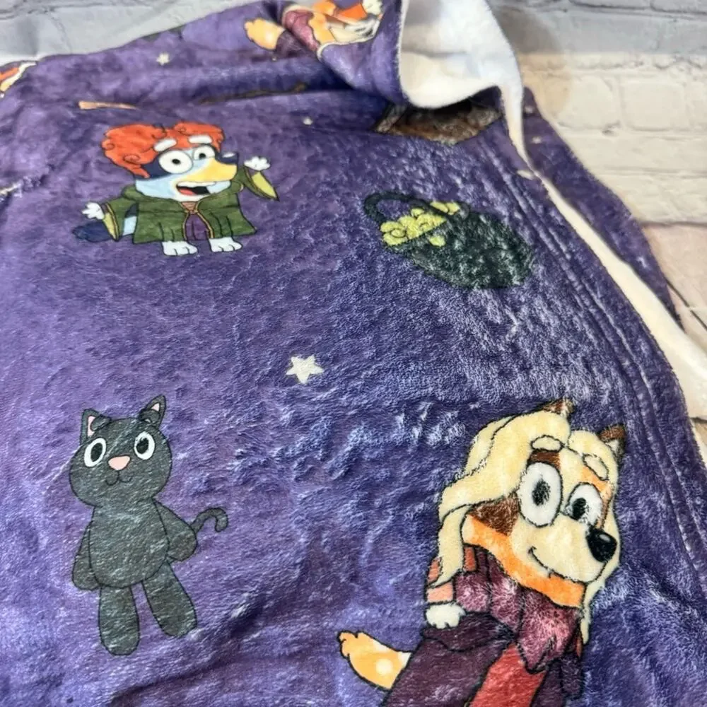 Bluey Hocus Pocus Plush Blanket